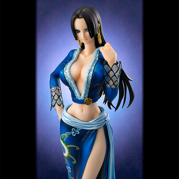 Boa Hancock Portrait Of Pirates Ex Blue Ver Megahouse Figurine One Piece 