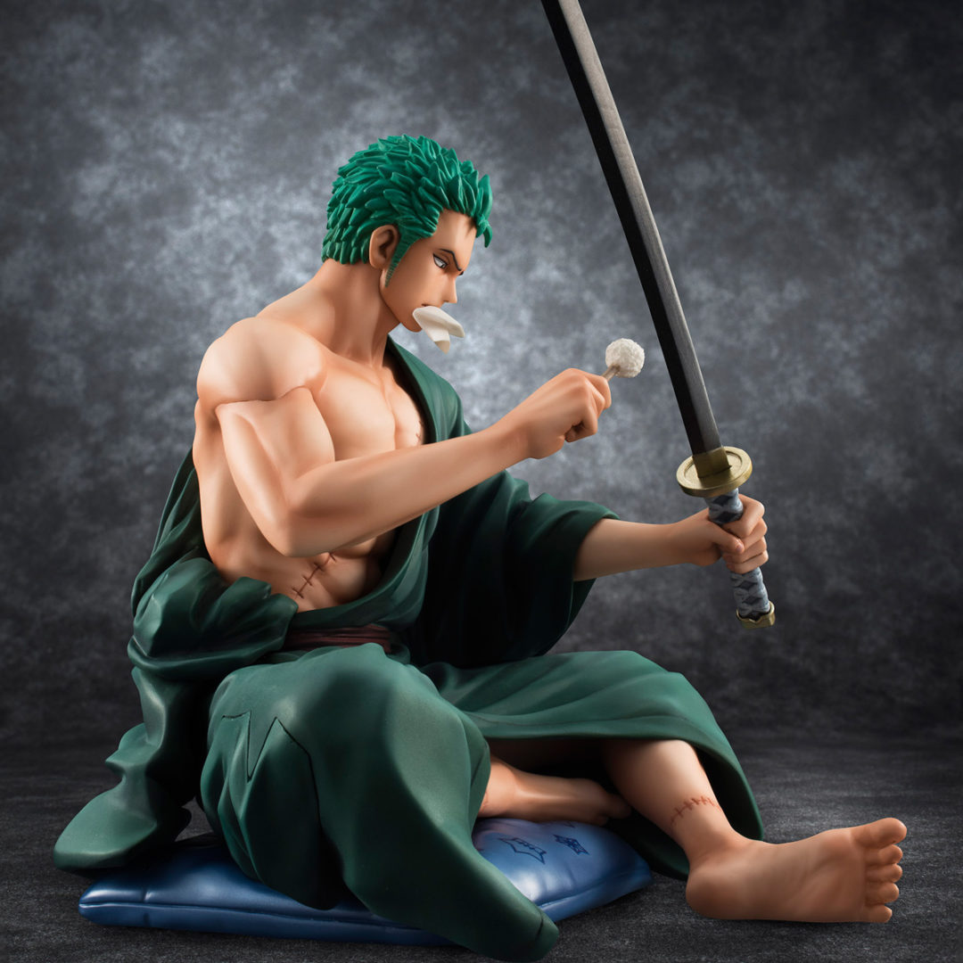 Zoro Portrait Of Pirates Limited Edition SOC MegaHouse Figurine
