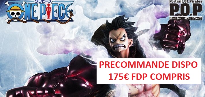 BON PLAN FIGURINE : POP Luffy Gear 4th de MegaHouse a 175€ !