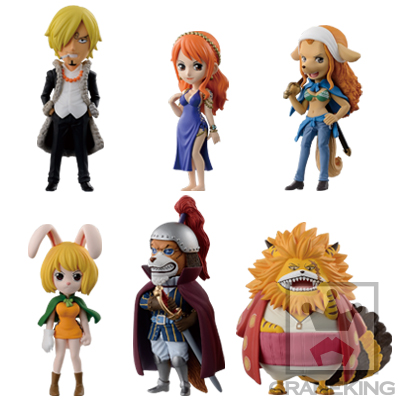 One Piece WCF World Collectable Figure ZOU Elephant Complete Set of 6 KN