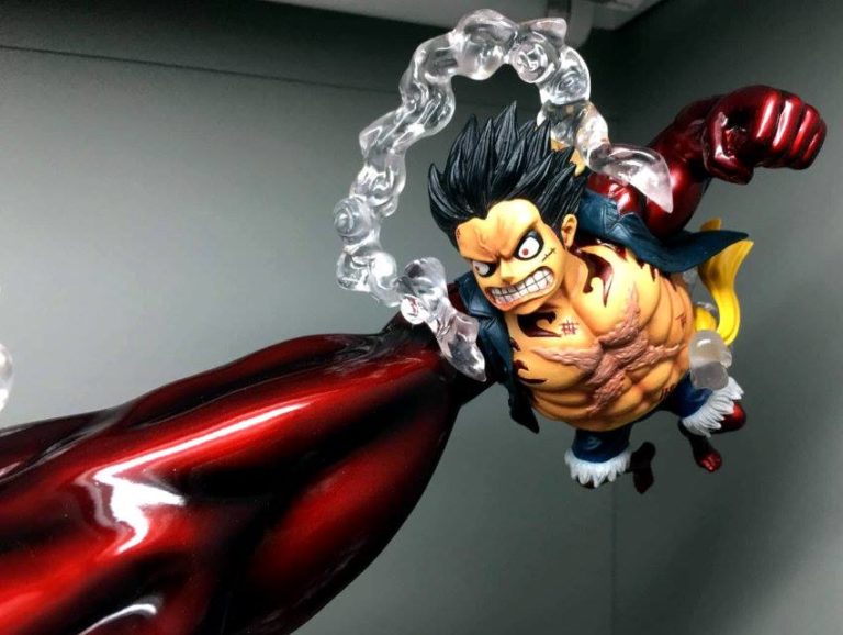 Luffy Gear 4 vs Doflamingo SD JacksDo Résine Figurine One Piece