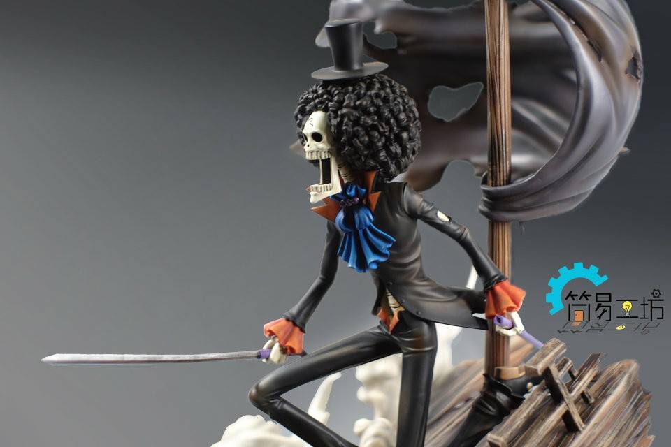 One Piece - Figurine Brook Red More Beat Ichibansho