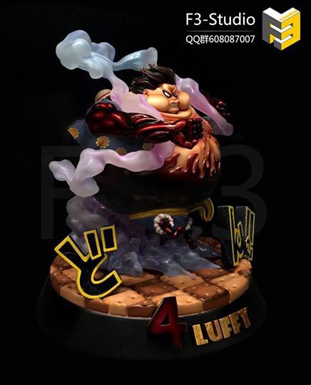 Luffy Gear 4 Fat – F3 Studio – Resine - Figurine One Piece