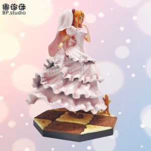 One Piece Glitter&Brave Sanji and Glitter&Glamours Charlotte Pudding Figures