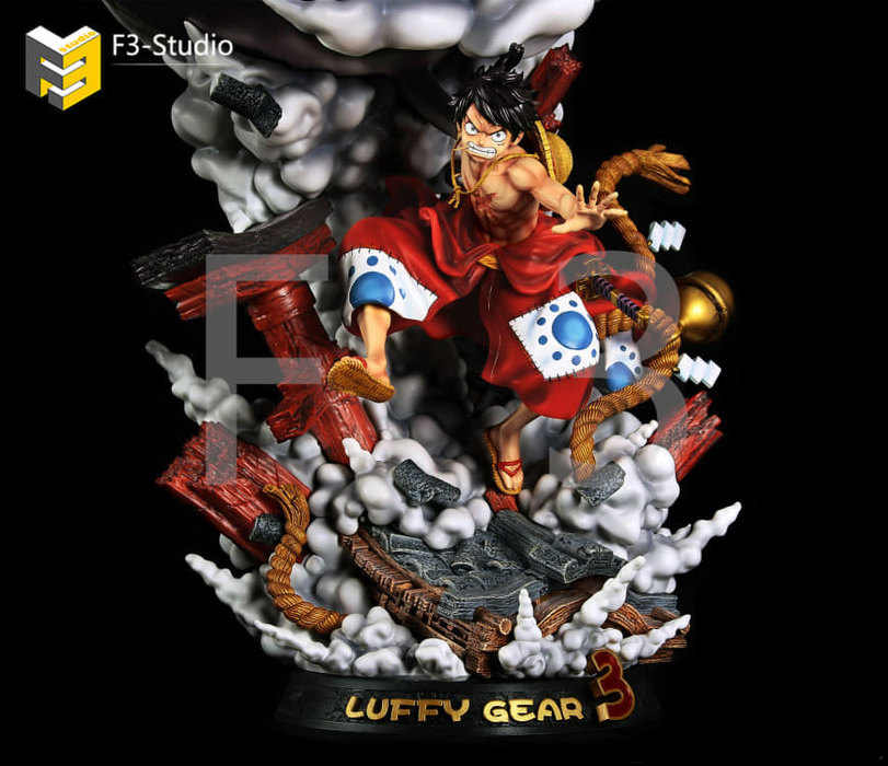 One Piece Monkey D Luffy Gear 3 Statue Resin Figurine Naga JC Model GK 1/6  New