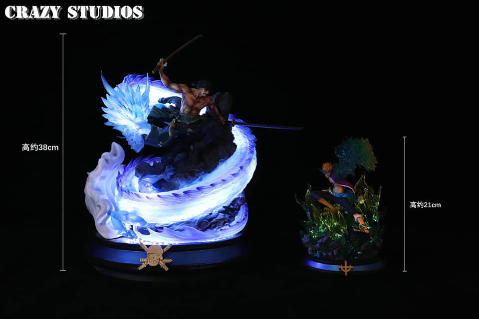 Zoro Crazy Studio Résine Figurine One Piece