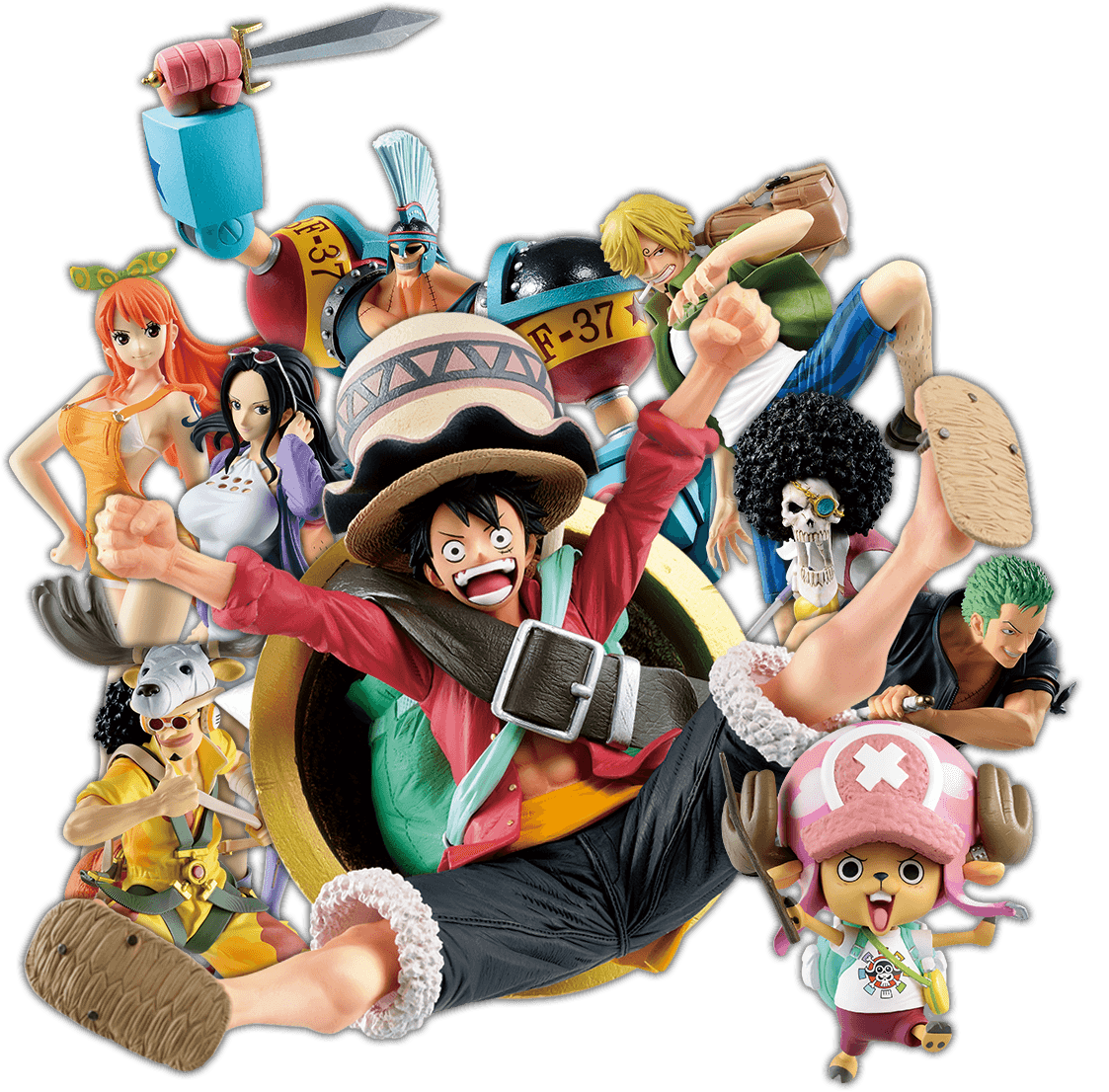 One Piece: Stampede Chara-Pos Collection (Set of 8) (Anime Toy) -  HobbySearch Anime Goods Store