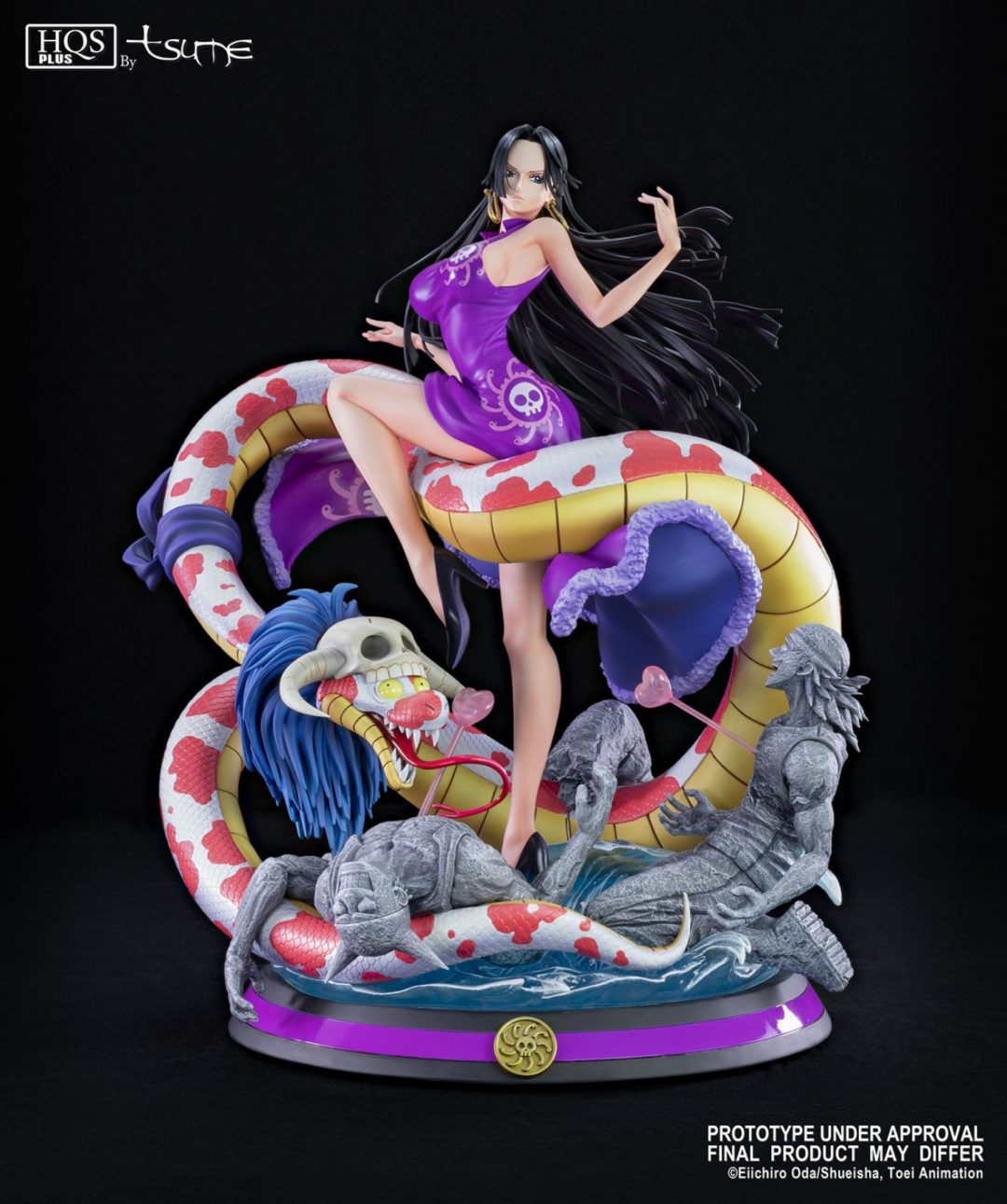 Boa Hancock Hqs 14 Résine Tsume Figurine One Piece 